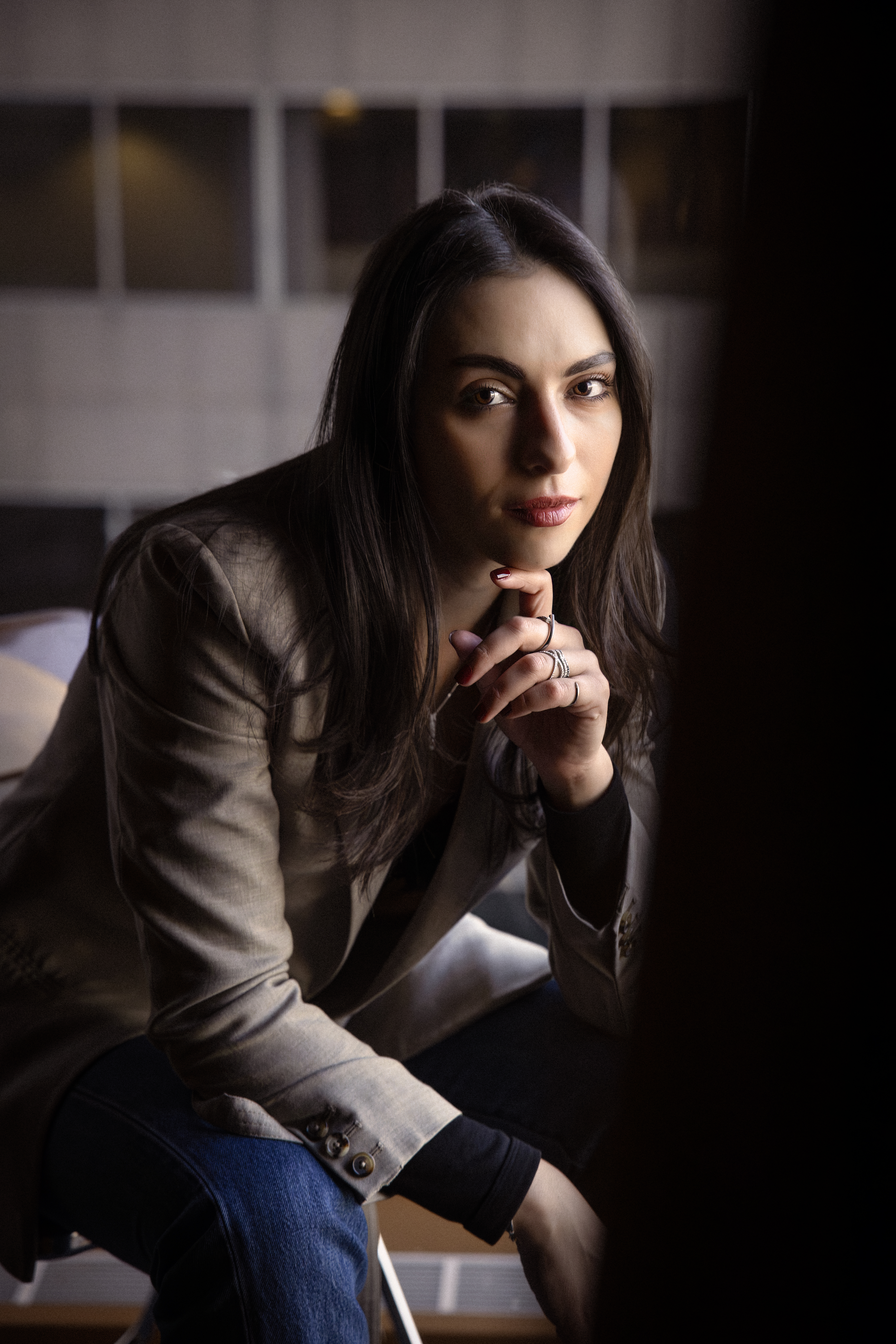Black and white headshot of Hannah Gottlieb-Graham